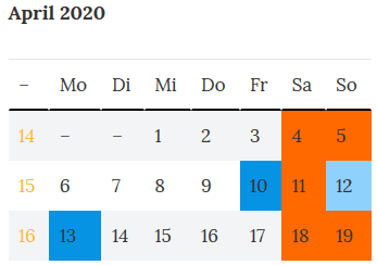 Thueringen Ostern 2020 - Langes Wochenende