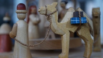 Holzfigur - Heilige Drei Könige